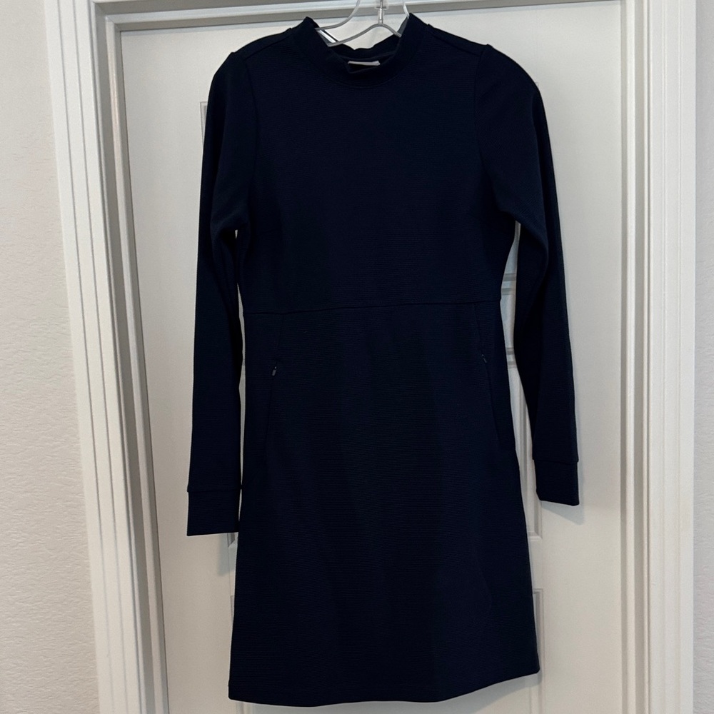 Columbia Dark Blue Long Sleeve Dress